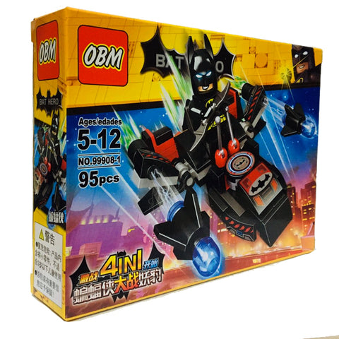 Batman Bat Hero with Aircraft Building Block Set 99908-1