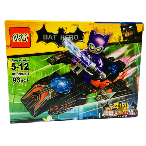 Batman Bat Hero with Harley Quinn Building Block set 99908-4