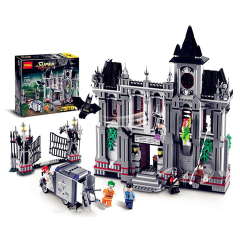 Batman Vs Joker Arkham Asylum Breakout Building Blocks Set