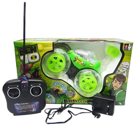 Ben 10 Stunt Car (RC) with remote control for exciting tricks