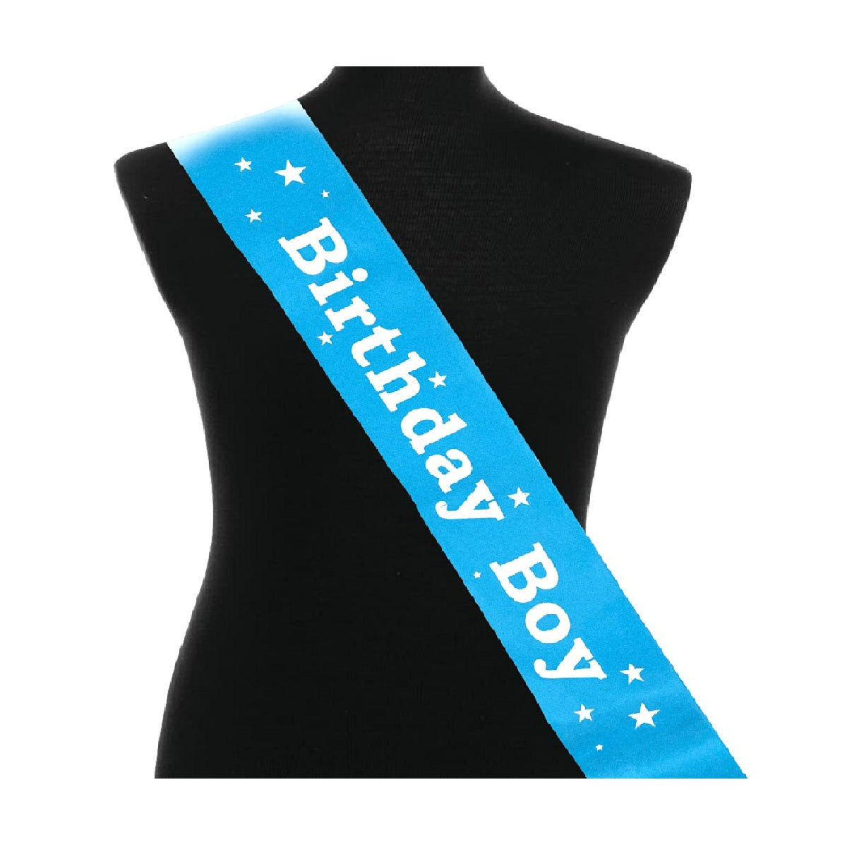 Birthday Boy Satin Sash - Elegant satin sash for birthday parties