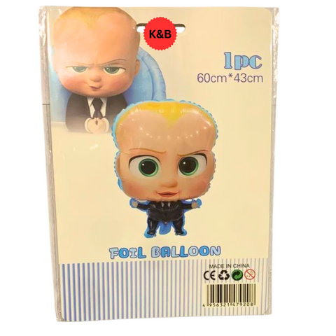 Boss Baby Foil Balloon for Birthday Decorations