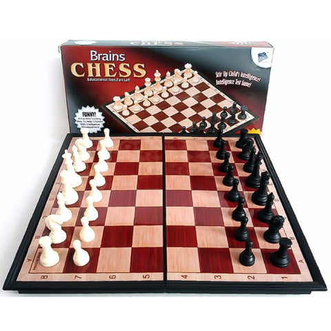 Brains Chess Magnetic Board Game for Kids and Adults