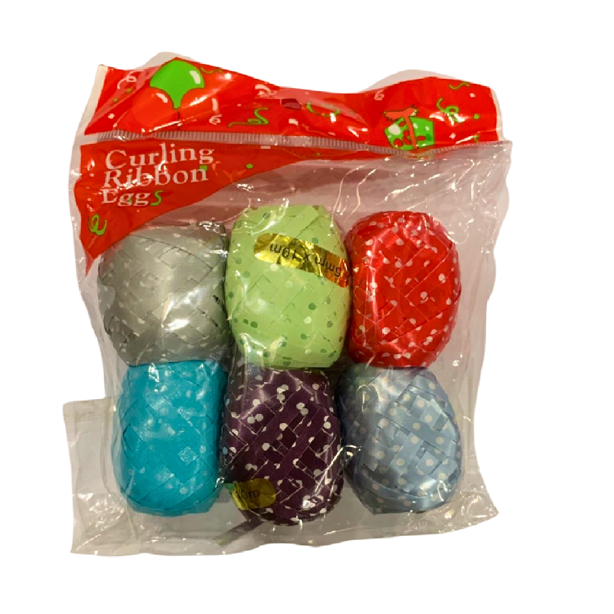 Premium Ribbon Decoration Pack (Set of 6) - Perfect for Party & Event Decor - KidzNBaby