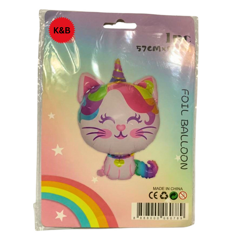 Cute Cat Theme Party Balloon for Girl's Birthday