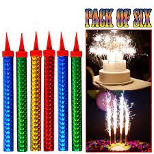 Premium Sparkling Candles for Party and Birthday Events