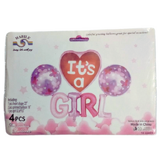Baby Girl Exclusive Foil Balloon - 1 Pc