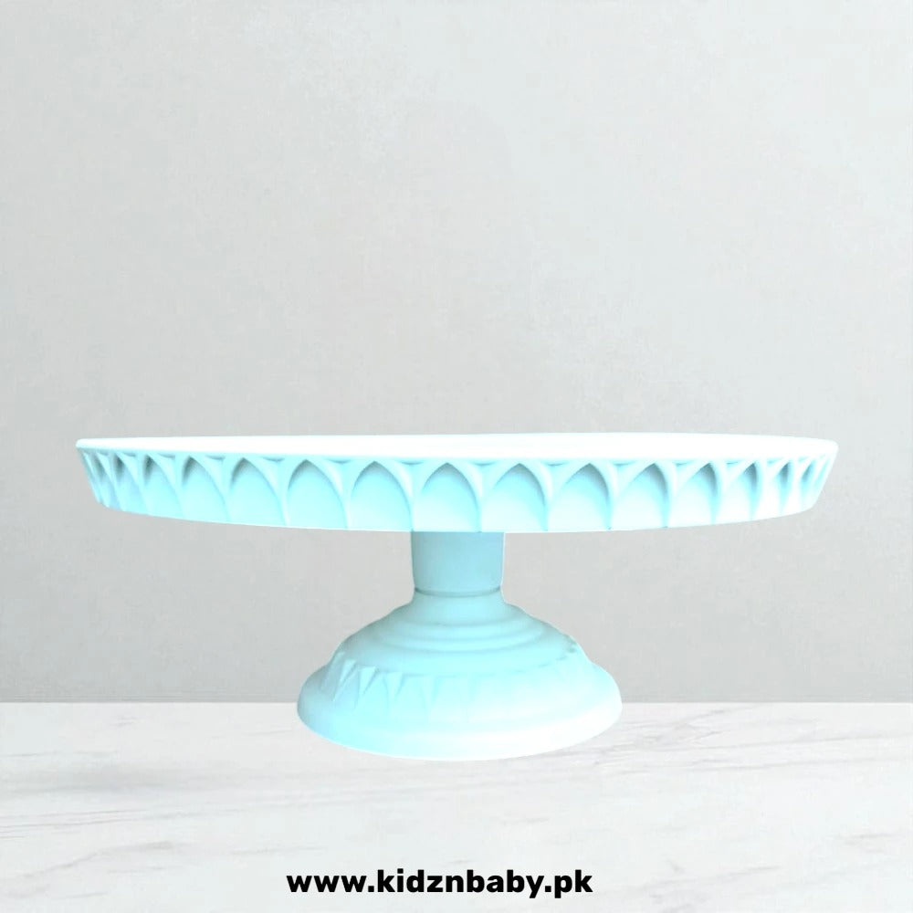 Elegant Round Plastic Cake Stand for Party Table Decoration