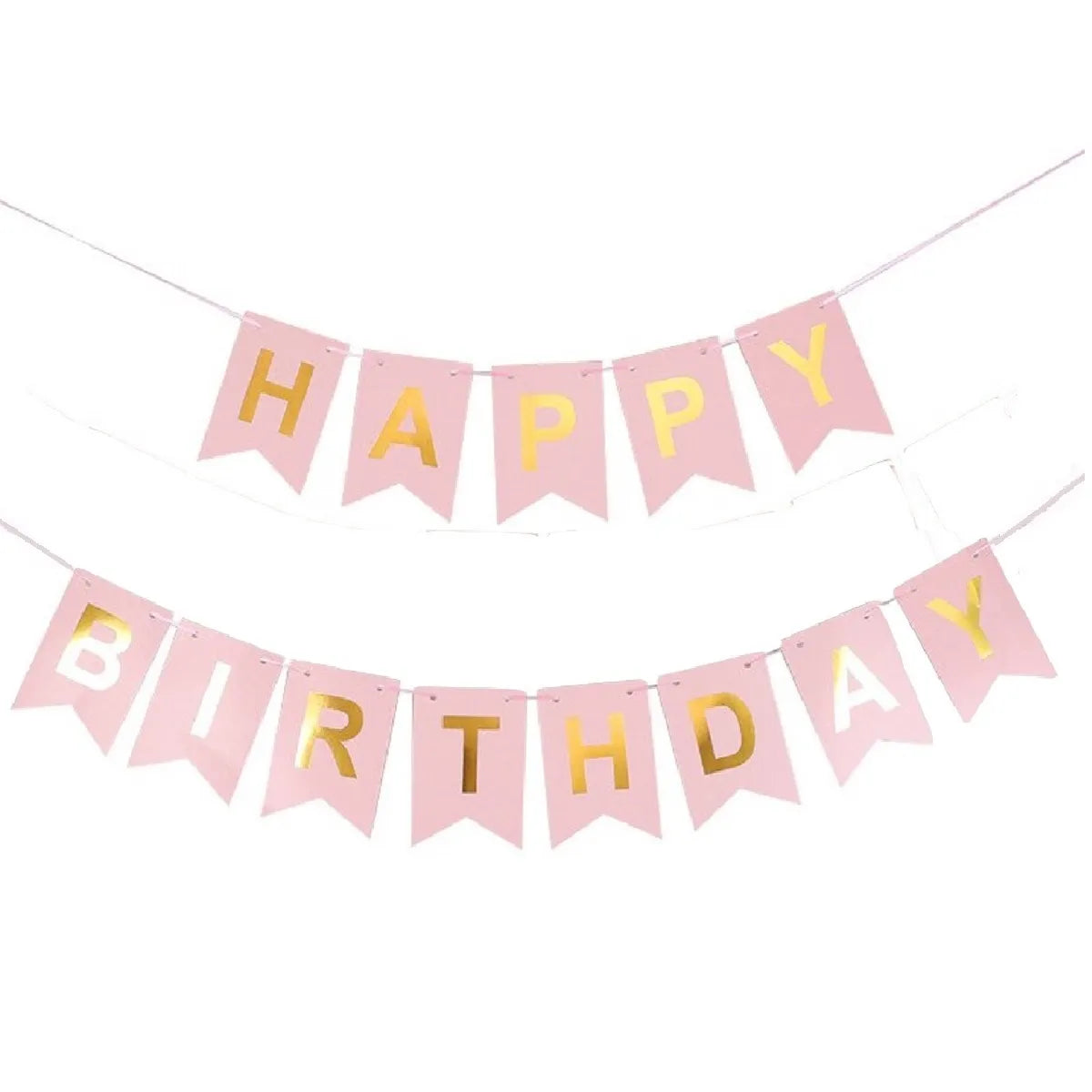 Happy Birthday Banner for Birthday Decoration - Party Supplies