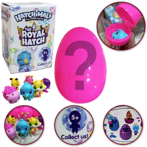 The Royal Hatchimals Collectible Surprise Egg with 3cm Hatchimals Figure - Multicolor