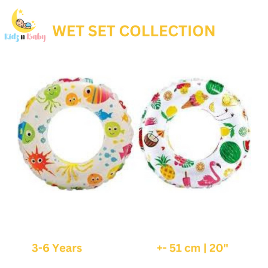 Intex Recreation 59230EP Lively Print Swim Ring 20" - Assorted Designs, Best Price in Pakistan