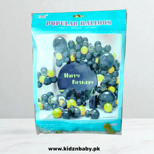  luxurious-yellow-black-decoration-set