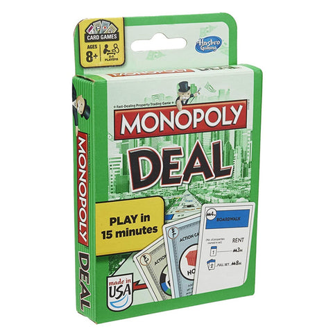 Monopoly Deal Playing Cards Game English Edition