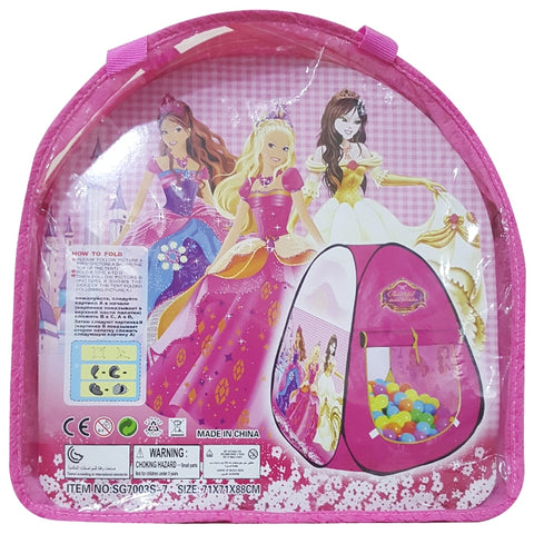 Party Princess Pink Play Tent House for Girls