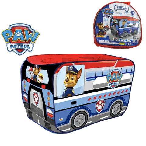 Paw Patrol Police Bus Pop Up Play Tent – Indoor/Outdoor