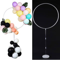 Reusable round balloons stand for party decorations by Kidz N Baby