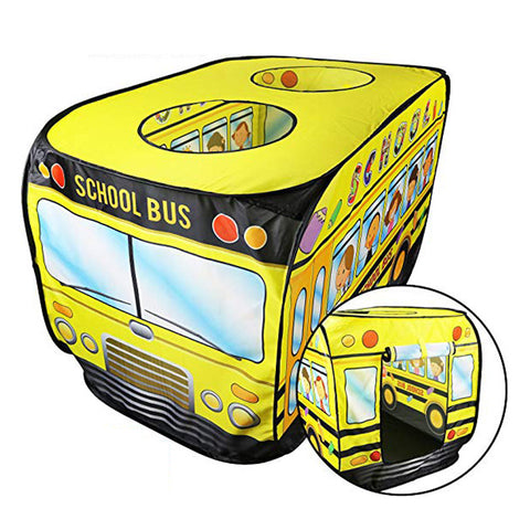 School Bus Pop Up Foldable Play Tent – 45 Inches for Kids