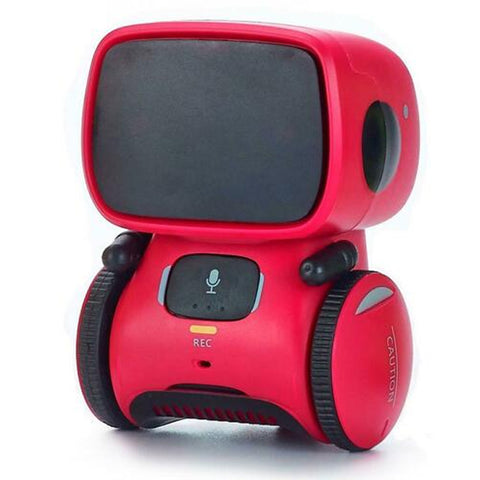 Smart AI Voice Control and Touch Interactive Dancing Robot Toy - Red