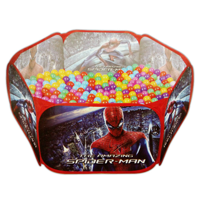 Spiderman Ball Pit Pool Play Tent – 15 Balls Included