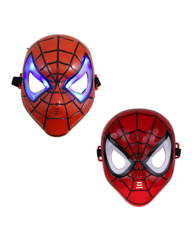 Amazing Spiderman Mask With Light for kids with glowing effect